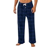 TOFOTL Pantaloni Tuta Larghi Uomo Eleganti da Taglie Grandi Eleganti Invernali a Coste Pantalaccio Pantalone Tuta Invernale Pantaloni Cuoco Uomo Y2k Baggy Leggeri Cargo Baggy 14-Blu Marino L