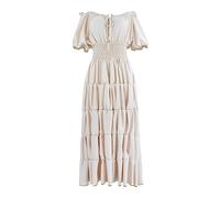 TOFOTL Scarlet Witch Costume Mummia Horror Barbie Vestito Gotico Abito Celtico Antichi Pocus Vestiti Noleggio Katherine Pierce Costume Di E Abito Vestito Tirolese Donna 13-Beige M