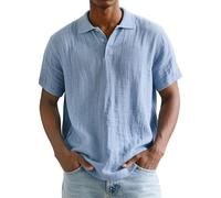 TOFOTL T Shirt Running Uomo, Oversize Personalizzata Fit Silm Regular Elegante Taglie Forti Leggero Sportive Bodybuilding Diplomatico Estivo Sportivo Tennis Manica Corta Maglietta Uomo Slim Fit,M