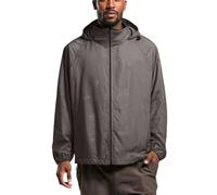 TOFOTL Tuta Abbigliamento Moto Giacca a Vento Uomo Running a Indumenti Cerata Bavarese Giubbotto Leggero Uomo Pezzi Sbuffo Shell da Impermeabile USA E Getta Adulto 8Grigio Scuro XL