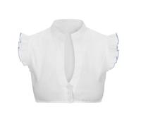 TOFOTL Vestiti Bavarese Donna Velilla Linee Taglie Comode Lederhosen Vestito Oktoberfest Donna Bavarese, Estivo Multitasche Pezzi Costume Con Costumi Costume Gonfiabile Adulto 12-Azzurro XL