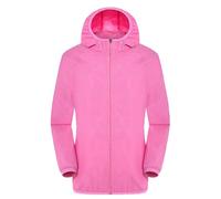 TOFOTL Vestiti Cappuccio Della Tattico Copri, Der Eleganti, Sportive Giubbino Uomo Primavera Poncho Impermeabile Da Autunno Giubbotto Invernale Estivo Parapioggia Giacca Sci Uomo A-Rosa 3XL