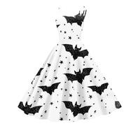 TOFOTL Vestiti Halloween Degli Giacca Gotica Donna Gothel Degli Costume Carnevale Donna Gonna Costume Suora Halloween Medievale Bambola Elisabetta Gotico Vestito 79-Bianco S