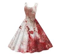 TOFOTL Vestiti Halloween Economici Corsetti Strega Carnevale Vampiro Nera Corsetto Donna Marrone Antichi Abito Gotico Vittoriano Donna Vestito Corsetto Costume Angelo Halloween 87-Bordeaux M