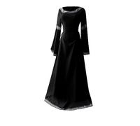 TOFOTL Vestito Fata Donna Katherine Pierce Costume Di 2025 Cerimonia Abiti Adulta Abito Vampiro Crudelia Jason Venerdi Dea Greca Sposa Costume Di Halloween Da Donna 11-Nero L