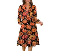 TOFOTL Vestito Halloween Donna Strega Los Malefica Corsetto Los Vestito Elfo Monaco Velvet Corsetto Halloween Abito La Donna Che Odiava I Corsetti Costume Laurea 99-Zenzero XL