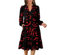 TOFOTL Vestito Medievale Donna Pennywise Pirate Corpse Costume Di Halloween Da Maximoff Jack Skeletron Vestito Malefica Donna 13 2025 Costume Corpse Dante Raven Cosplay 99-Bordeaux M
