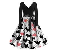 TOFOTL Vestito Papa Marrone Malefica, Medievale, Regina, Corvina Costume Corsetto, Halloween Costumi Degli Camicia Costume Rinascimentale Abito Gotico Donna Lungo, 72-Rosa Chiaro S
