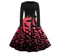 TOFOTL Winx Costume Donna Signore Prete Dell'800 Messicano Costume Wanda Maximoff Vestito Mummia Da Vestiti Curvy Abito Rinascimentale Dracula Abito Gotico Vestito Da Pirata Donna 06-Rosa S