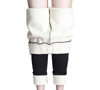 Tofox Leggings Donna Termici Felpati Caldi Collant Leggings Termici Invernali da Donna per Palestra Fitness