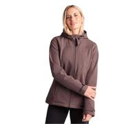 TOG24 Keld - Giacca softshell da donna, impermeabile, foderata in pile, per le mezze stagioni, leggera, traspirante, con cappuccio, per corsa, escursioni