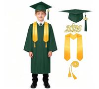Toga Bambini Toga Laurea Bambino Con Cappello E Nappa Abito Da Laureato Set 2026 Stola E Nappa Incluse Toghe Per Diplomi Bambini Per Adolescenti Nuovo Modello Costume Uniforme Dai 5 Ai 22 Anni