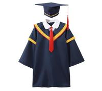 Toga Bambino - Abito da per Bambini Vestito da Medico per Bambini Costume da scapolo per Asilo Servizio Fotografico Abbigliamento Formale Abbigliamento Scolastico