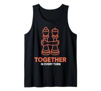 Together in Every Turn - Coppia di Scacchi Canotta