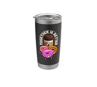 Together Is Better Loves Bakers Pasticceria Caffè & Ciambelle Bicchiere termico in acciaio inox doppia parete