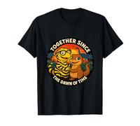Together Since the Dawn of Time - Maglietta con coppia di lucertole Maglietta