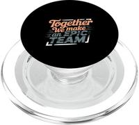 Together We Make An Epic Team Lavoro di squadra di ufficio PopSockets PopGrip per MagSafe