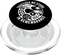 Together We Stand In Remembrance Unità Uccello Emblema PopSockets PopGrip per MagSafe