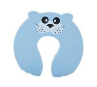 TOGEVAL 10 Pezzi Fermaporta Sicurezza in EVA per Antipizzicamento Fermaporta Creativo e Durevole per Facile Installare e Rimuovere Blu Sfumato