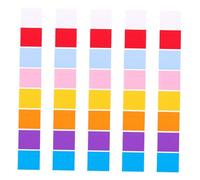 TOGEVAL 100 pezzi Buste Colorate per e Biglietti Carta Offset Doppia Faccia Resistente Buste Piccole per Inviti e Regali