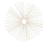 TOGEVAL 100 pezzi Cannucce Colorate Flamingo per Feste Estive Cannucce Usa e Getta Resistenti per Cocktail Bibite e Decorazioni Pool Party