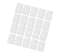 TOGEVAL 100 pezzi Coperture usa e getta per cuscino viso non traspirante ed ergonomico per lettino trattamenti e centri estetici Bianco 100 pezzi