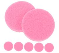 TOGEVAL 100 Pezzi Dischi di Cotone per Diffusore Olio Essenziale Sostituibili Aromaterapia Ricariche Rotonde per Ciondolo Profumatore Leggeri e Resistenti Facili da Cambiare