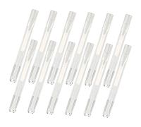 TOGEVAL 12pezzi Penna Vuota Trasparente Spirale Applicatore Portatile Per Olio Nutriente Per Unghie Contenitore Riutilizzabile Per Lucidalabbra Cosmetico Tubetto Per Liquido