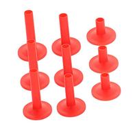 TOGEVAL 12pezzi Sleeve in Plastica Per Piatti Batteria Con Flangia Resistente Per Kit Tamburo Percussioni Accessori Professionali Per Batteria Tradizionale Ed Elettronica Compatibili