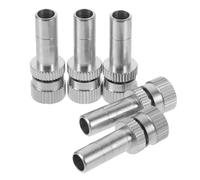 TOGEVAL 15 Pezzi Ugelli Nebulizzatori in per Irrigazione Spray Atomizzante Anti-Perdita per Raffreddamento Umidificazione e Controllo Polvere Ugello Misting per Flessibile Esterno