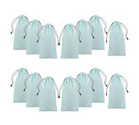 TOGEVAL 16 Custodie per Occhiali da Sci Coulisse Morbido 26X13 CM Borse Protettive Anti-Polvere per Occhiali da Neve Custodia Portatile per Snowboard e attività Outdoor