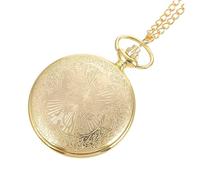TOGEVAL 1pezzi Orologio Da Tasca Vintage Stile Antico Orologio Pendente Dorato Come Souvenir o Per Appassionati Di Design Retrò