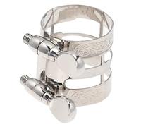 TOGEVAL 1pezzi Sax Dropping e Flute Card Con Design Elegante Clip Per Saxofonisti Principianti Nichelato Ottima Stabilità e Suono Di Qualità