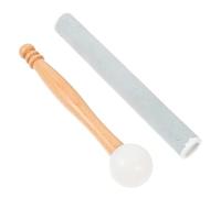TOGEVAL 1set Mallet Per Ciotole Singing Accessorio Con e Facile Usare Per Musicisti e Appassionati Include Copertura Protettiva