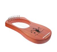 TOGEVAL 1set Professionale Di Arpa Lyra Portatile Corde Per Principianti Strumento Musicale Delicato e Leggero Per Adulti