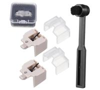 TOGEVAL 1set Ricambio Stylus Per Giradischi Con Spazzola Di Pulizia Pennini Per Audio Di Alta Qualità e Installazione Facile