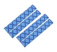 TOGEVAL 2 Paia Copertura Antiscivolo Per Bacchette Trazione Anti-skid Avvolgere Jazz Regolabile Pinze Pratica Protettivo Alligatore Polietilene Reticolato Per Irraggiamento Blu