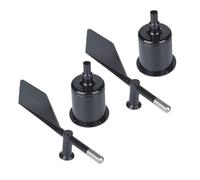 TOGEVAL 2 Pezzi Anemometro ABS Indicatore Direzione Vento Resistente e Leggero per Stazioni Meteo Serra e