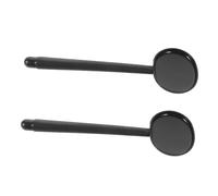 TOGEVAL 2 pezzi Copertura Occhi per Test Visivo con Manico Antiscivolo Occlusore Oculare Ergonomico per Esami della Vista Accessorio Essenziale per Ottici Scuole e Ospedali