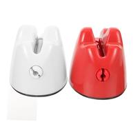 TOGEVAL 2 pezzi Dispenser Spremi-tubetto Dentifricio Manuale Design Dual-color Bianco e Compatibile con Tubetti Vari Compatto e Portatile per Viaggio Pratico e