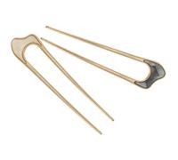 TOGEVAL 2 pezzi Forcine Vintage Forchetta U in Accessori Retrò per Acconciature Femminili Eleganti Bacchette per Feste e Matrimoni