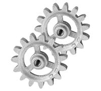 TOGEVAL 2 Pezzi Ingranaggi Resistenti al Calore per Girarrosto BBQ Accessori per Automatica Parti di Ricambio per Rotazione Motore per Grigliate Domestiche e Professionali