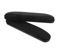 TOGEVAL 2 Set Cuscinetti Bracciolo per Rotelle Nero Supporto Ergonomico e Facile Installazione per Anziani e Strutture Assistenziali Compatibile con Vari Modelli Materiale Resistente e