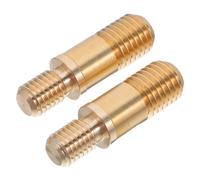 TOGEVAL 2 Set Viti di Collegamento in Rame per Stecche da Biliardo Accessori per Riparazione e Estensione Compatibili per Uso Professionale e Ricreativo Connessione Stabile e Riduzione