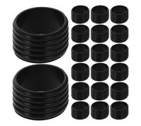 TOGEVAL 20 Pezzi Anello Antiscivolo in Silicone per Racchetta da Tennis, Accessorio Leggero e Stabilizzatore Impugnatura Morbida, e Allenamenti su Campi da Tennis