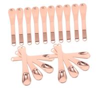 TOGEVAL 20 pezzi Spatola per Crema Contorno Occhi in Lega Riutilizzabile per Trattamenti Viso e Lozioni Strumento Compatto e Resistente per Skincare Quotidiana e Viaggi