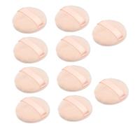 TOGEVAL 20 pezzi Spugnette Viso Morbide e Delicate per Trucco Viso Ragazze Puff Cosmetico Tondo Piccolo per Polvere Libera Materiale Confortevole e Sicuro per Uso Quotidiano