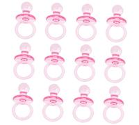 TOGEVAL 20pezzi Ciuccio Per Ragazza Decorativo Come Premi Per Decorazioni Per Feste Di Rivelazione Del e Per Ospiti Per Shower e Bomboniere