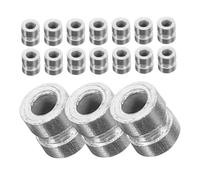 TOGEVAL 20pezzi Metal Guitar String Beads Replacement Accessory for Classical and Acoustic Guitars Diameter Thickness Easy to Use