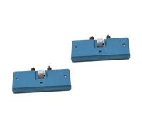 TOGEVAL 2pezzi Apricassa Orologi Professionale Metallo Blu Strumento Regolabile Per Rimozione Cassa Retro e Riparazione Orologi Facile Da Usare e Leggero Per Batterie e Manutenzione